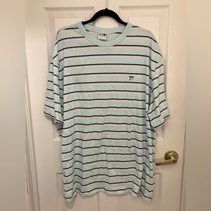 oversized striped puma t-shirt